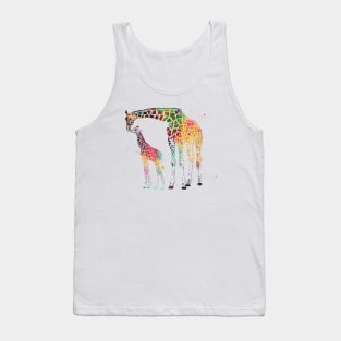 Giraffe family Tank Top